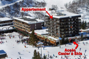 Les MENUIRES la Croisette Appt 6 pers Coeur de station